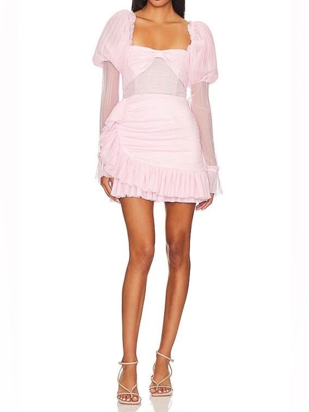 MAJORELLE Soriya Mini Dress Pink Size S